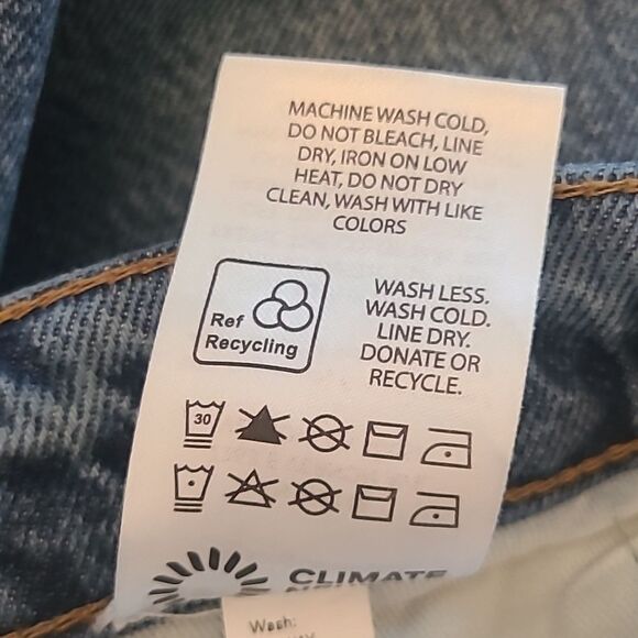 Reformation Nila Long Denim Skirt Medium Wash Size 12 - Picture 13 of 16